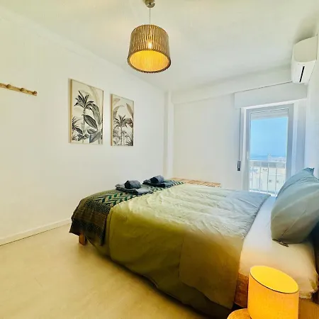 דירה Doble Vista Faro, Terrace With View, Ac & Wifi פארו