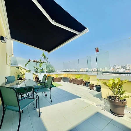 Doble Vista Faro, Terrace With View, Ac & Wifi