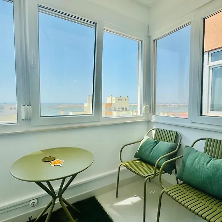 Doble Vista Faro, Terrace With View, Ac & Wifi Apartmán *